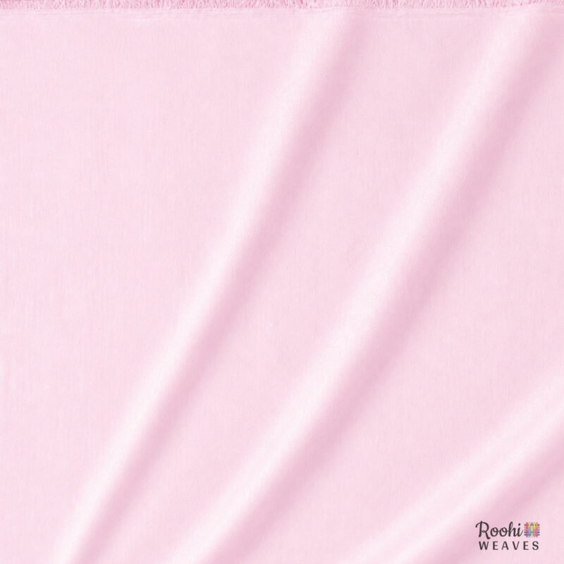 Baby Pink Dupion Silk Fabric