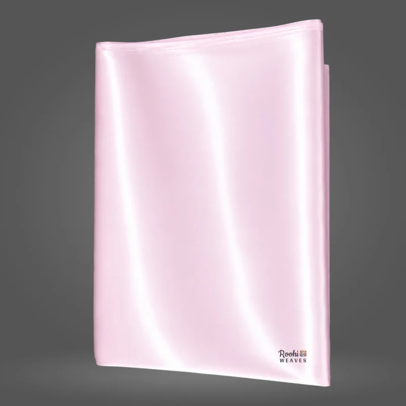 ''Baby Pink Ultra Satin 8 Kg Fabric''>