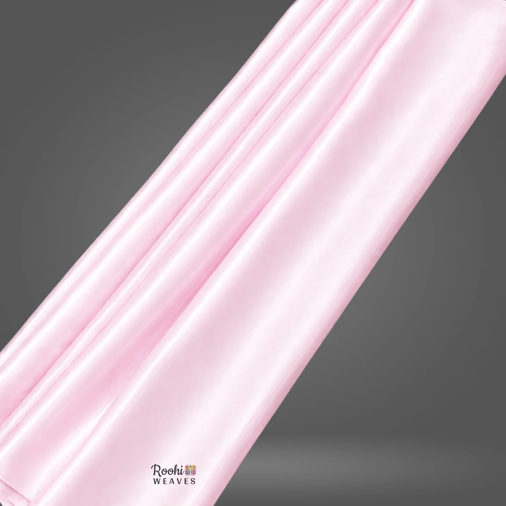 ''Baby Pink Ultra Satin 8 Kg Fabric - Roohi Weaves''>