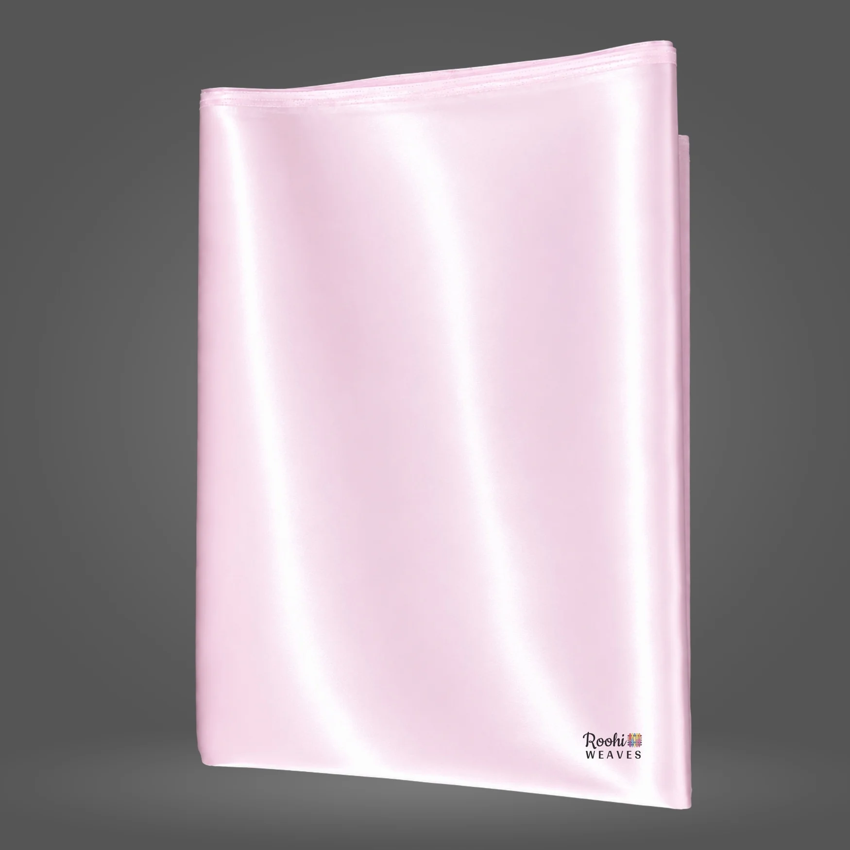 ''Baby Pink Ultra Satin 8 Kg Fabric''>