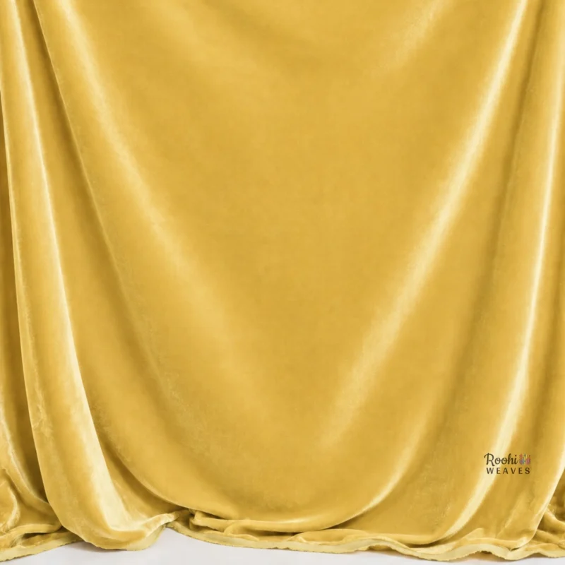 ''Golden Premium Velvet Fabric''>