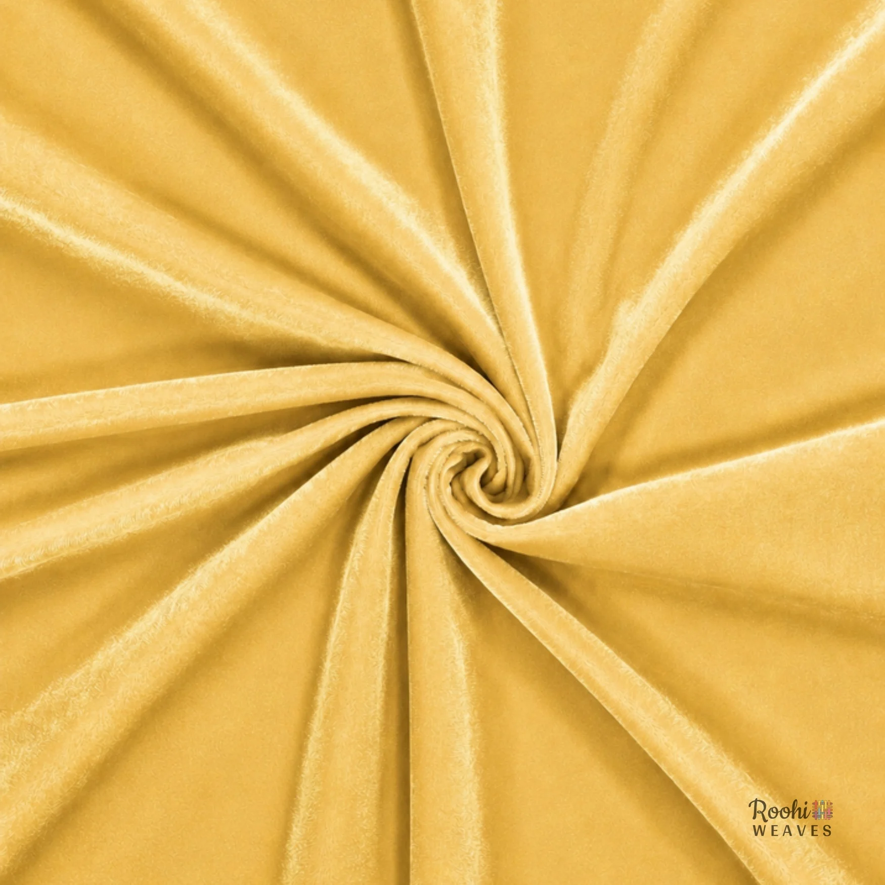 Golden Premium Velvet 9000 Fabric - Image 3
