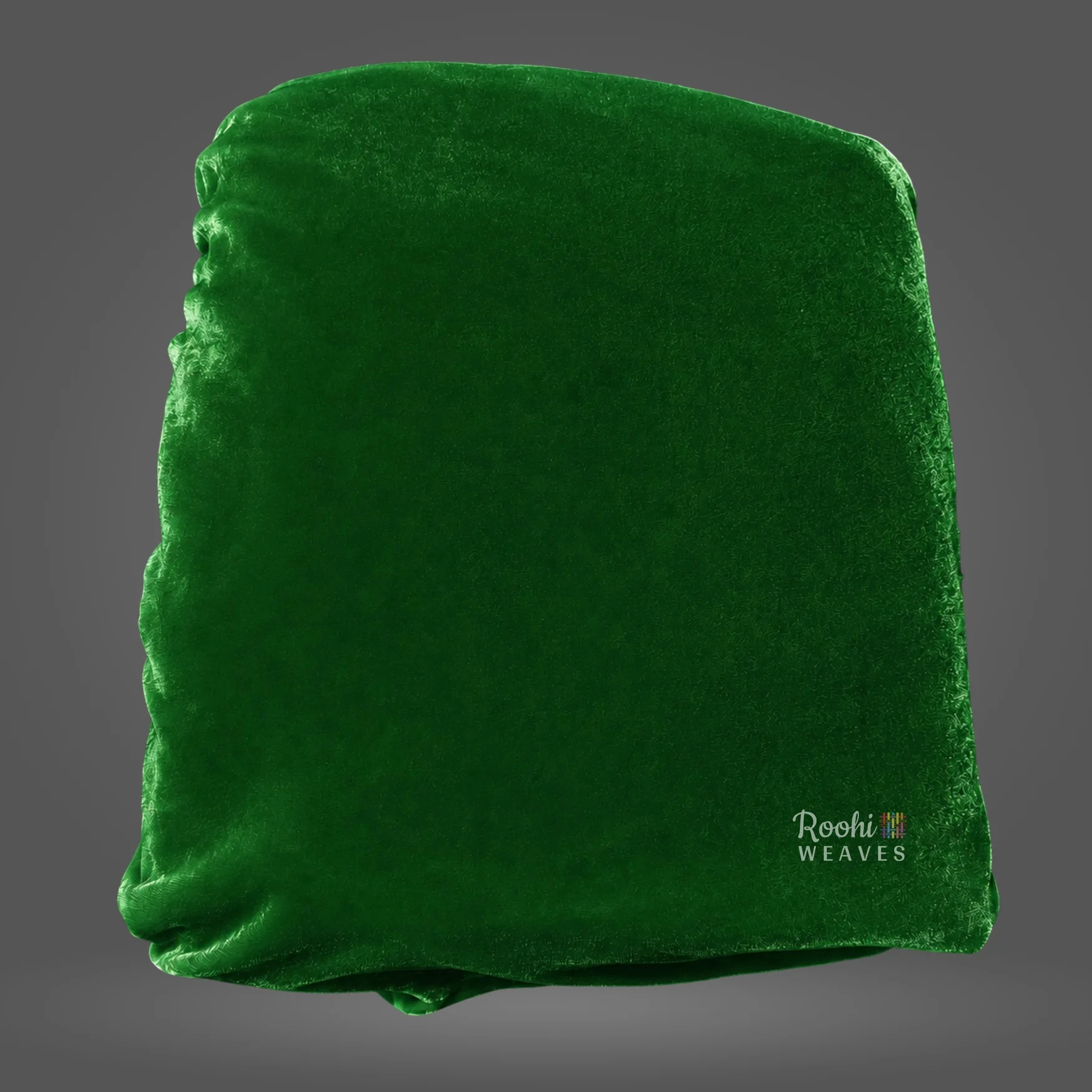 ''Green 9000 Velvet Fabric''>