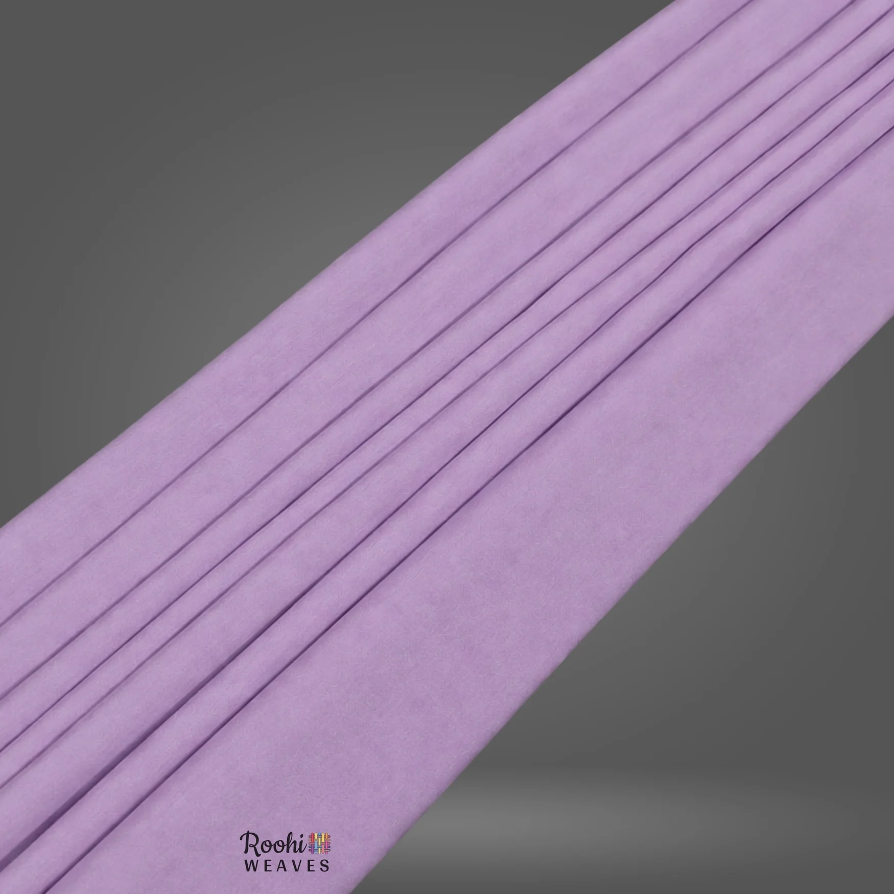 Lavender Dupion Fabric - Image 3
