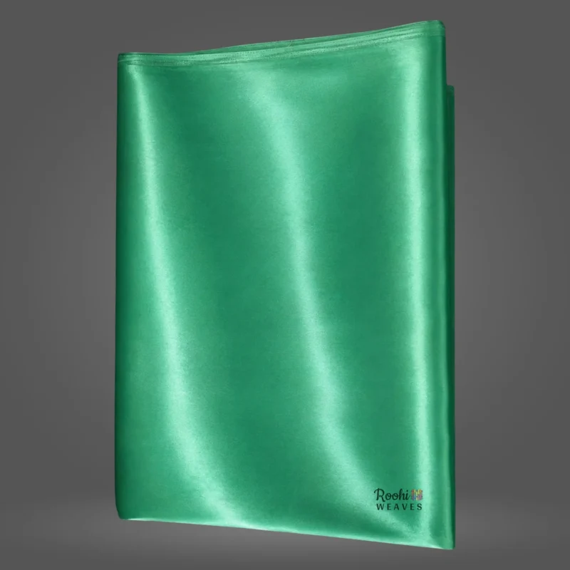 ''Light Emerald Green Ultra Satin 8 Kg Fabric''>