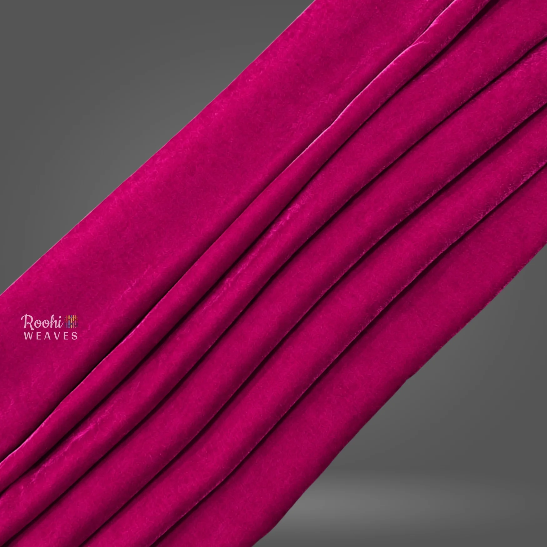 ''Magenta Velvet Fabric''>