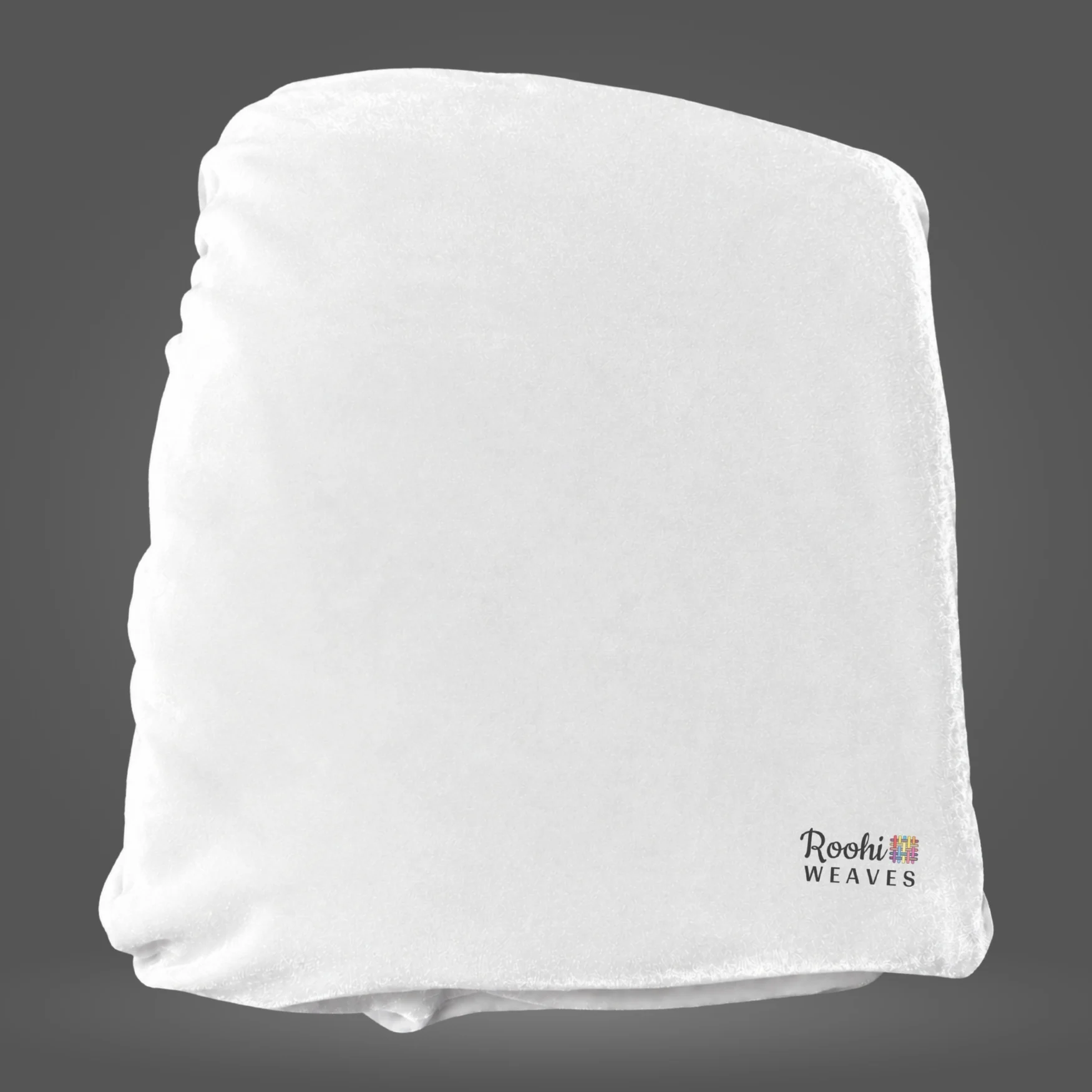 ''Milky White 9000 Velvet Fabric''>