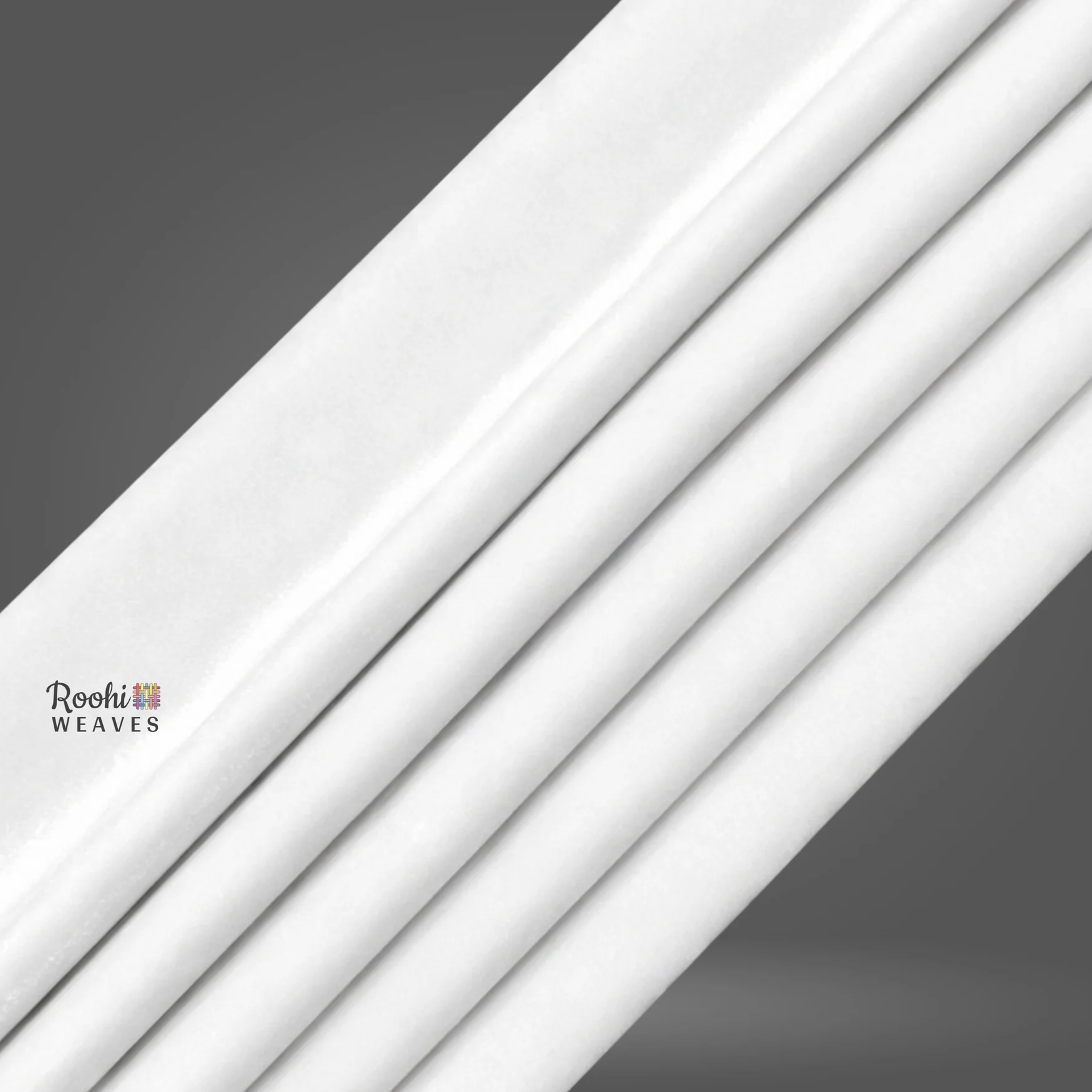 ''Milky White Velvet Fabric''>