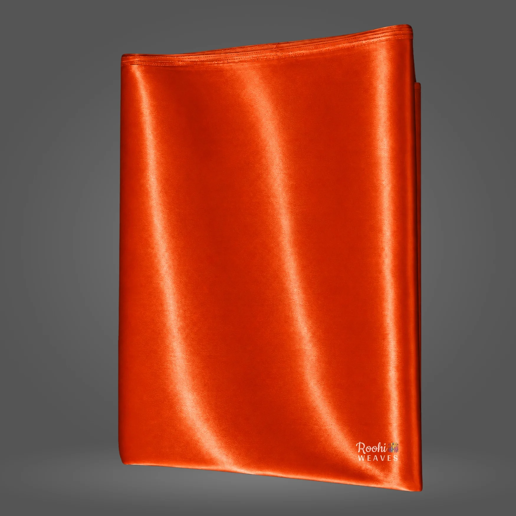 ''Orange Ultra Satin 8 Kg Fabric''>
