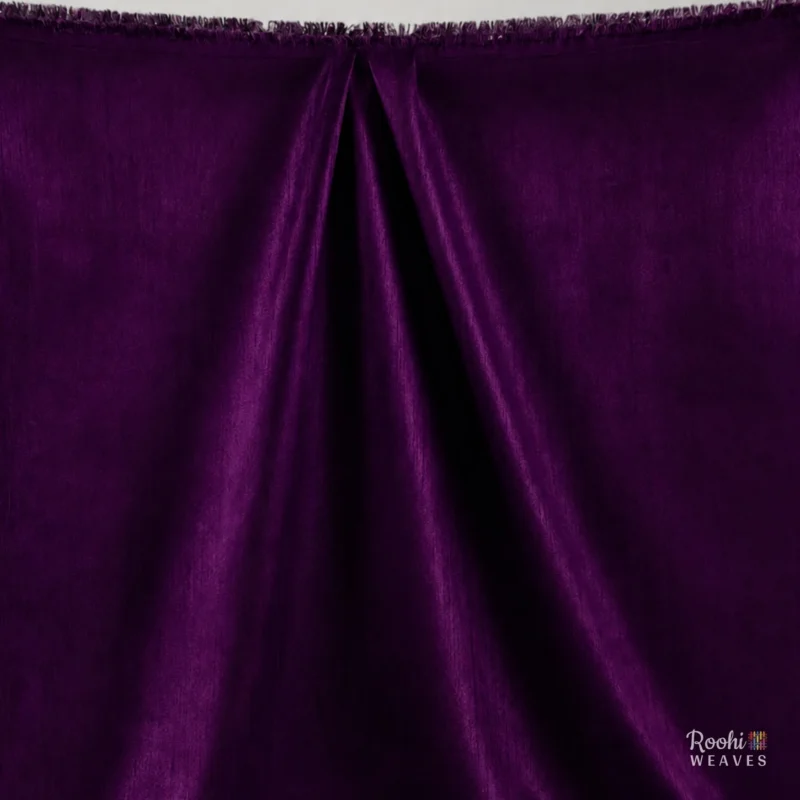 ''Purple Dupion Fabric''>