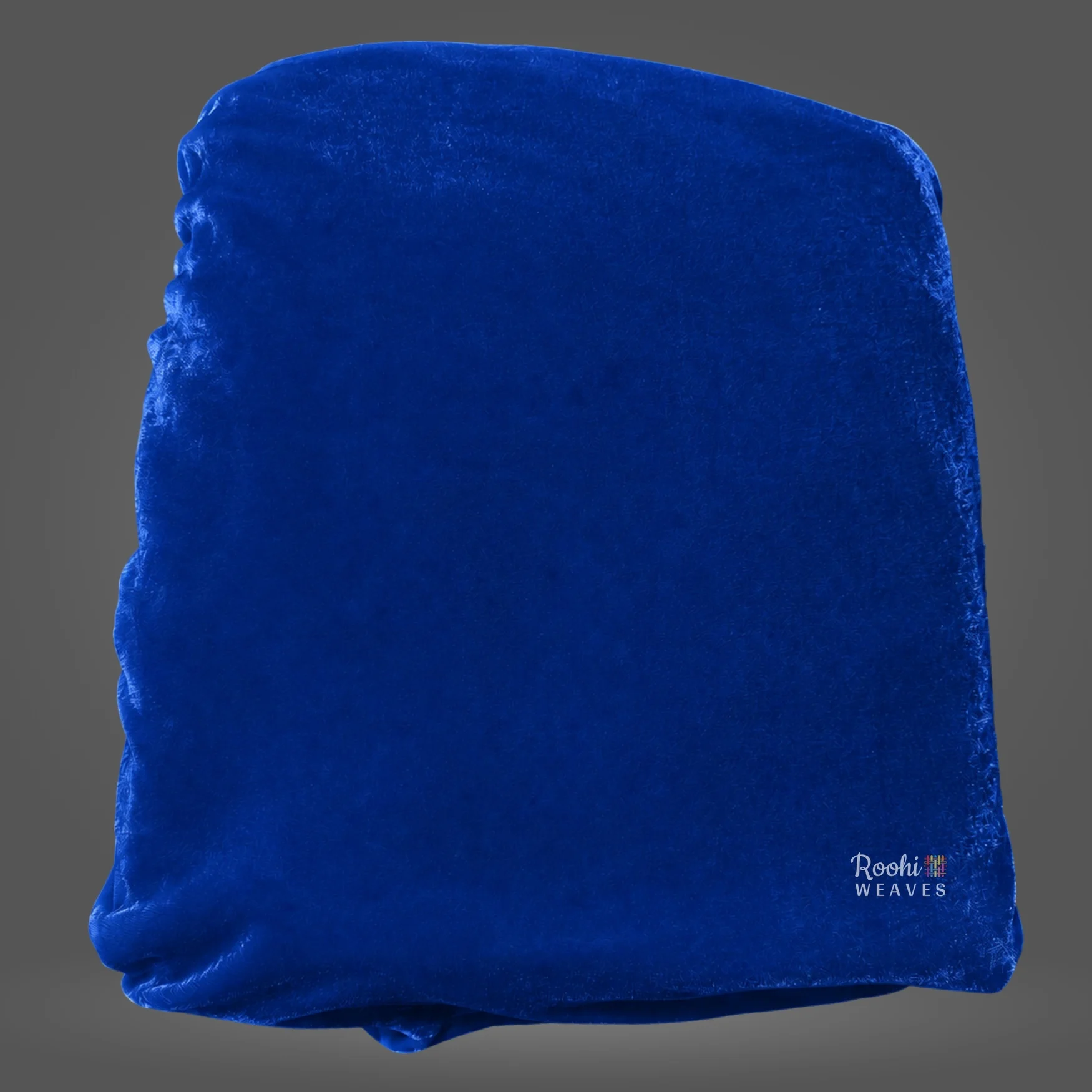 ''Royal Blue 9000 Velvet Fabric''>