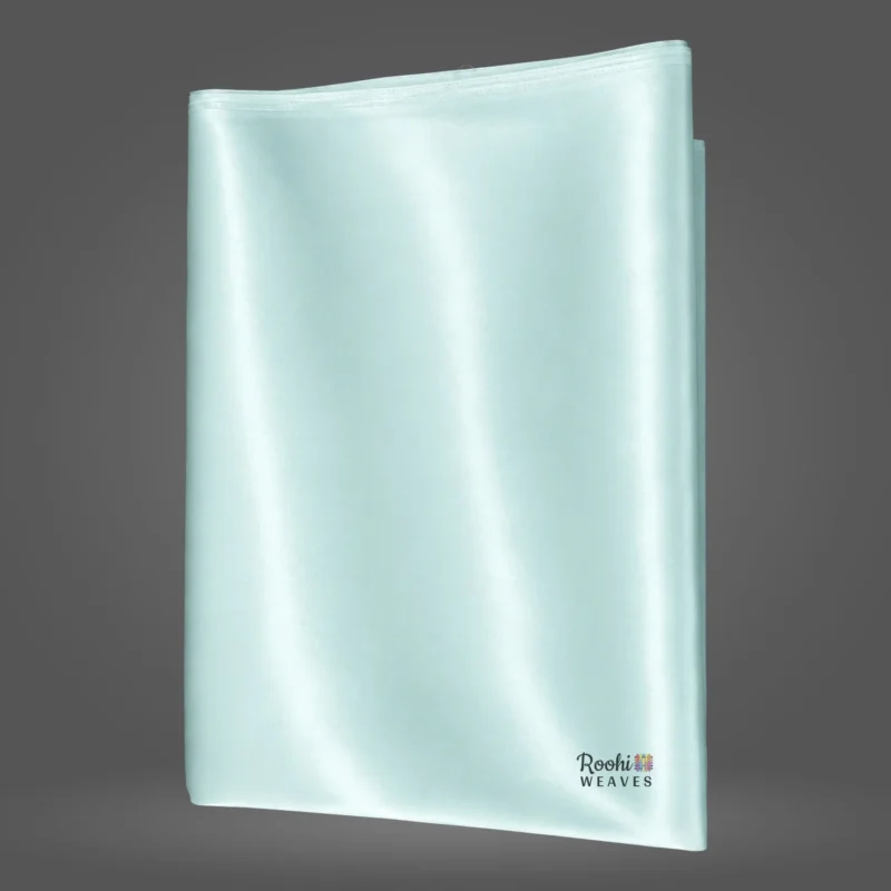 ''Sea Blue Ultra Satin 8 Kg Fabric''>