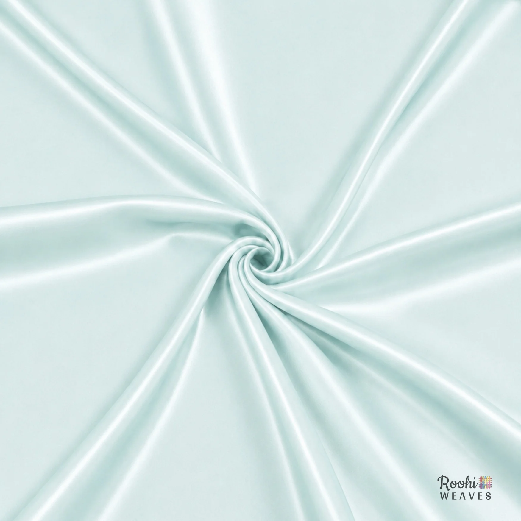 Sea Blue Ultra Satin 8 KG Fabric - Image 2