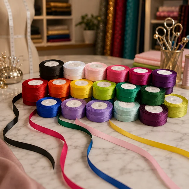 0.5 Inch Satin Ribbons