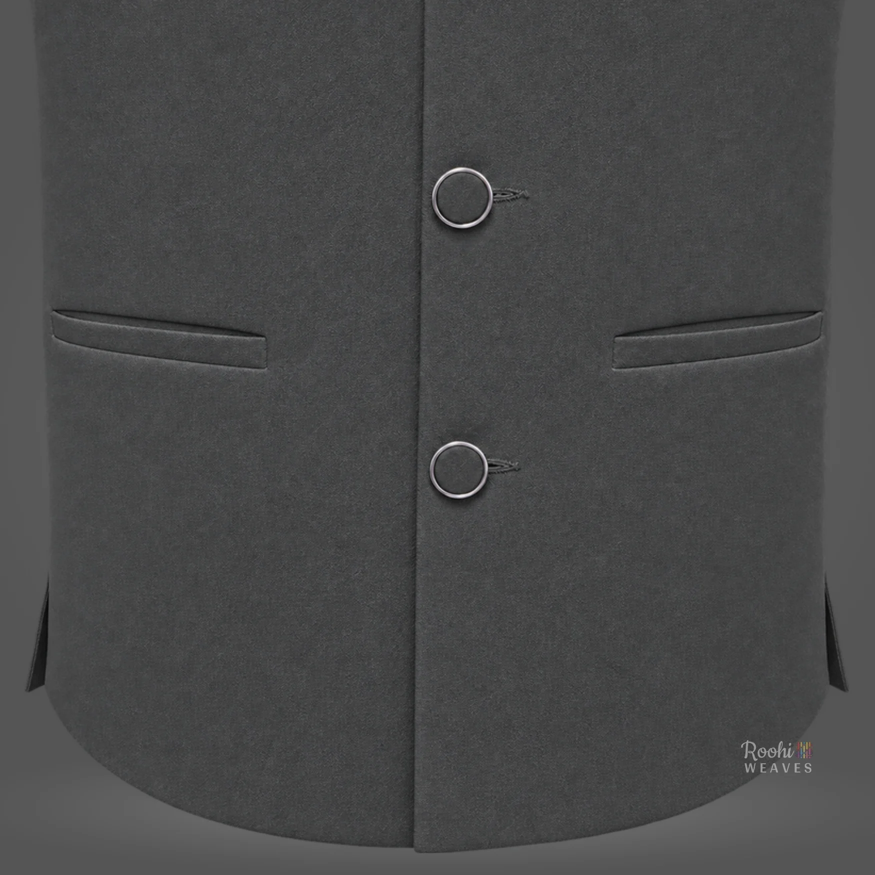 Dark Grey Nehru Jacket
