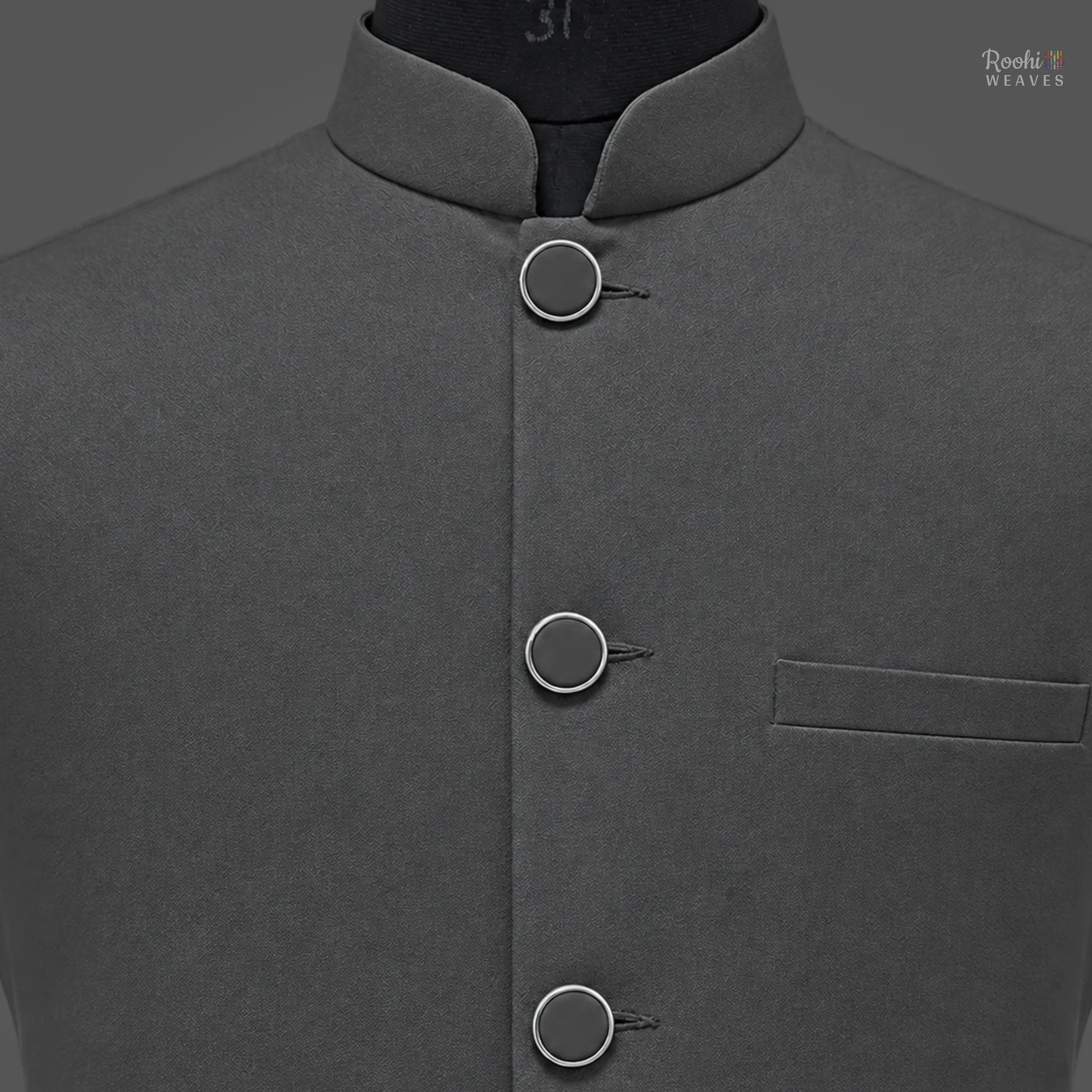 Dark Grey Premium Modi Jacket
