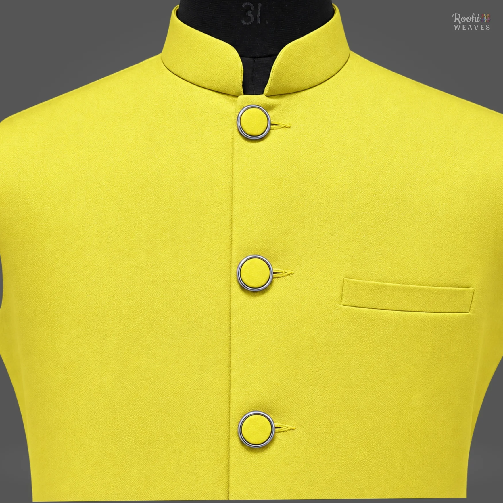 Lemon Yellow Premium Modi Jacket