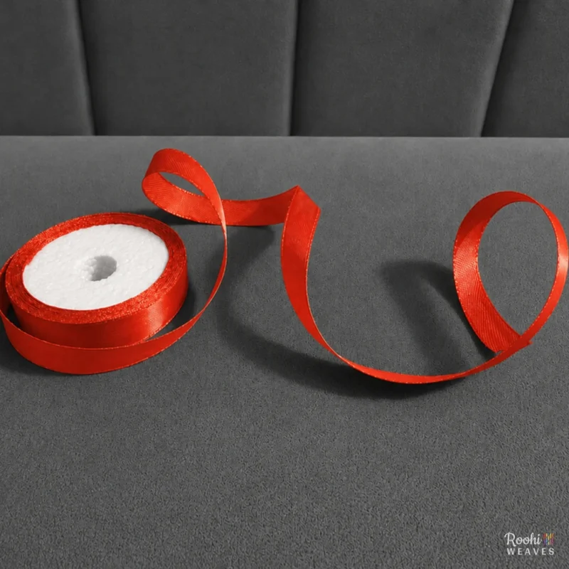 ''Orange 0.5 Inch Mid Range Satin Ribbon''>