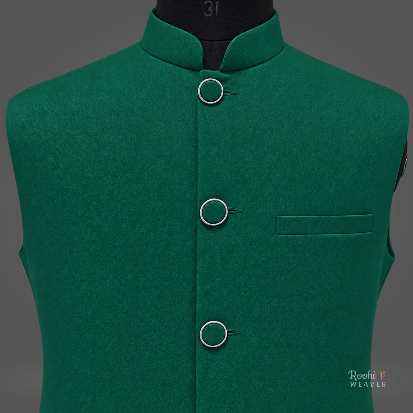 Peacock Green Premium Modi Jacket