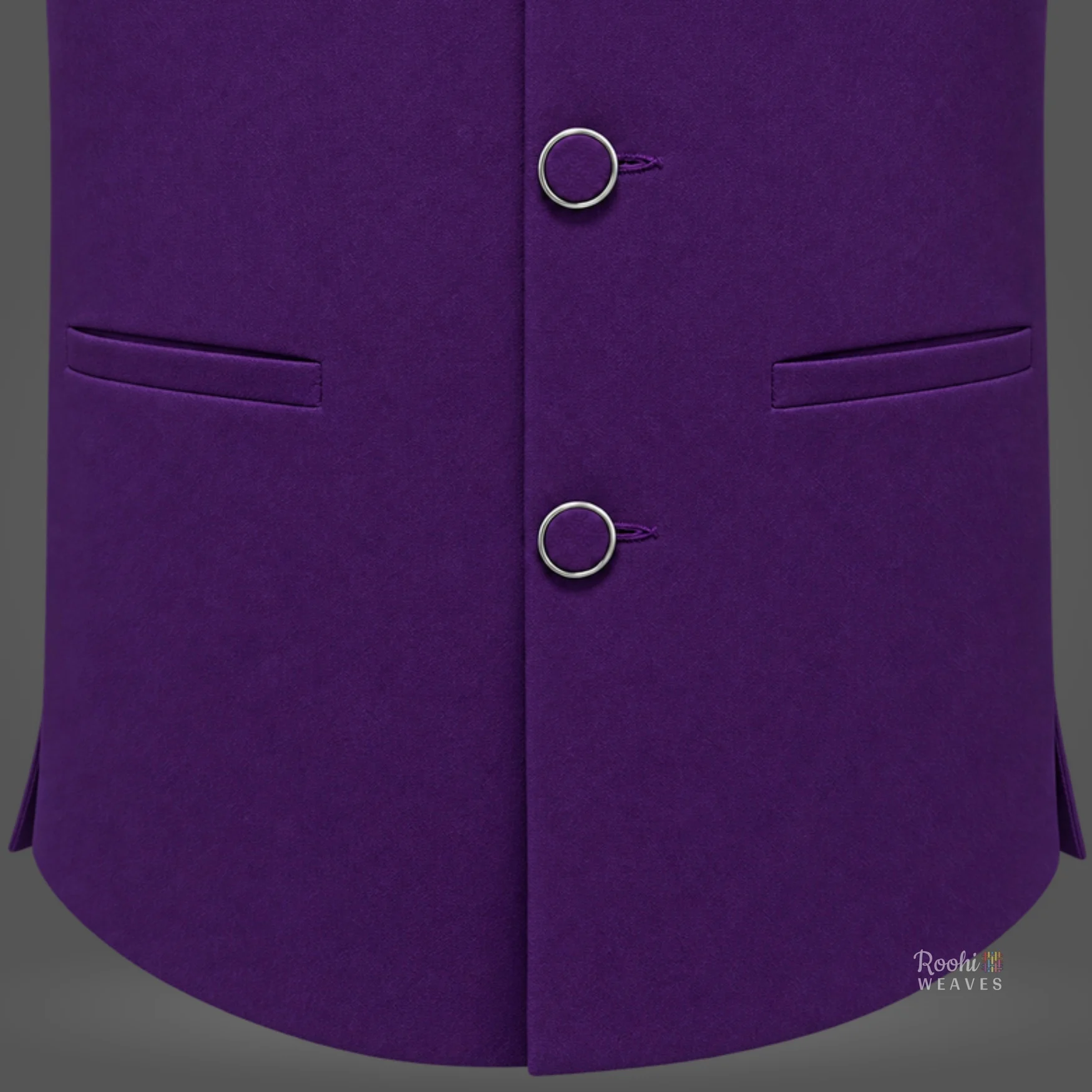 Purple Nehru Jacket