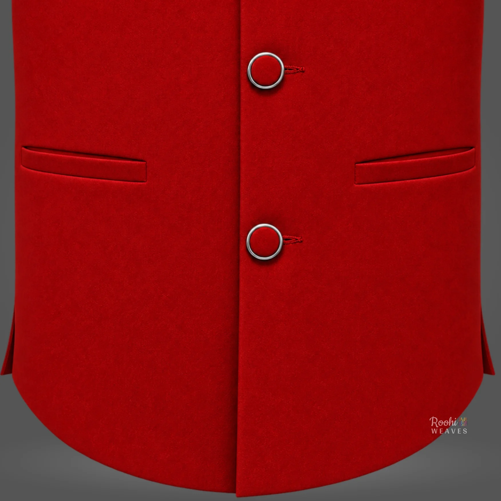 Red Nehru Jacket