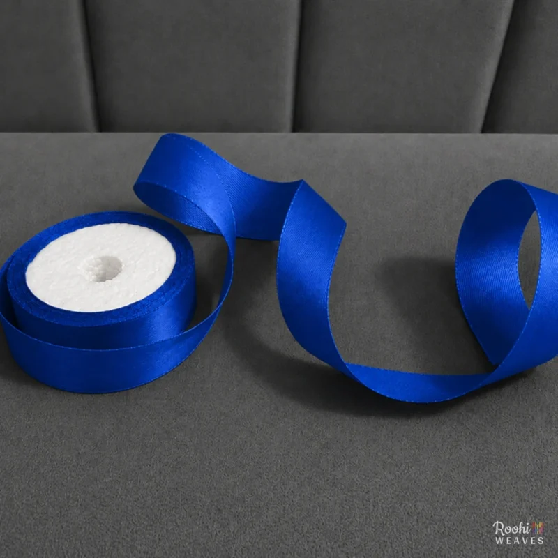 Royal Blue 1 Inch Mid Range Satin Ribbon