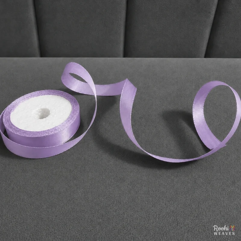''Violet 0.5 Inch Mid Range Satin Ribbon''>