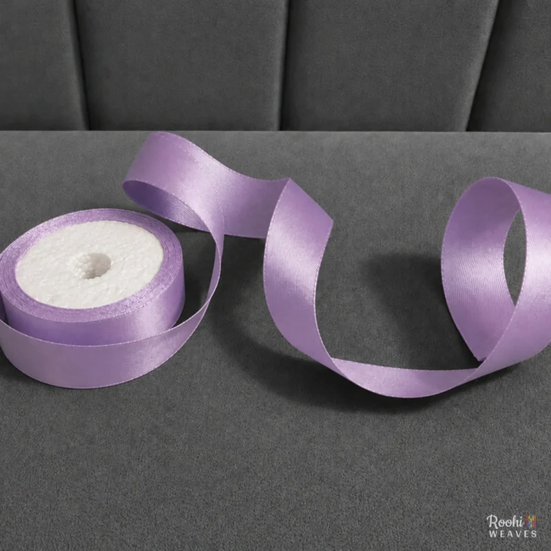 Violet 1 Inch Mid Range Satin Ribbon