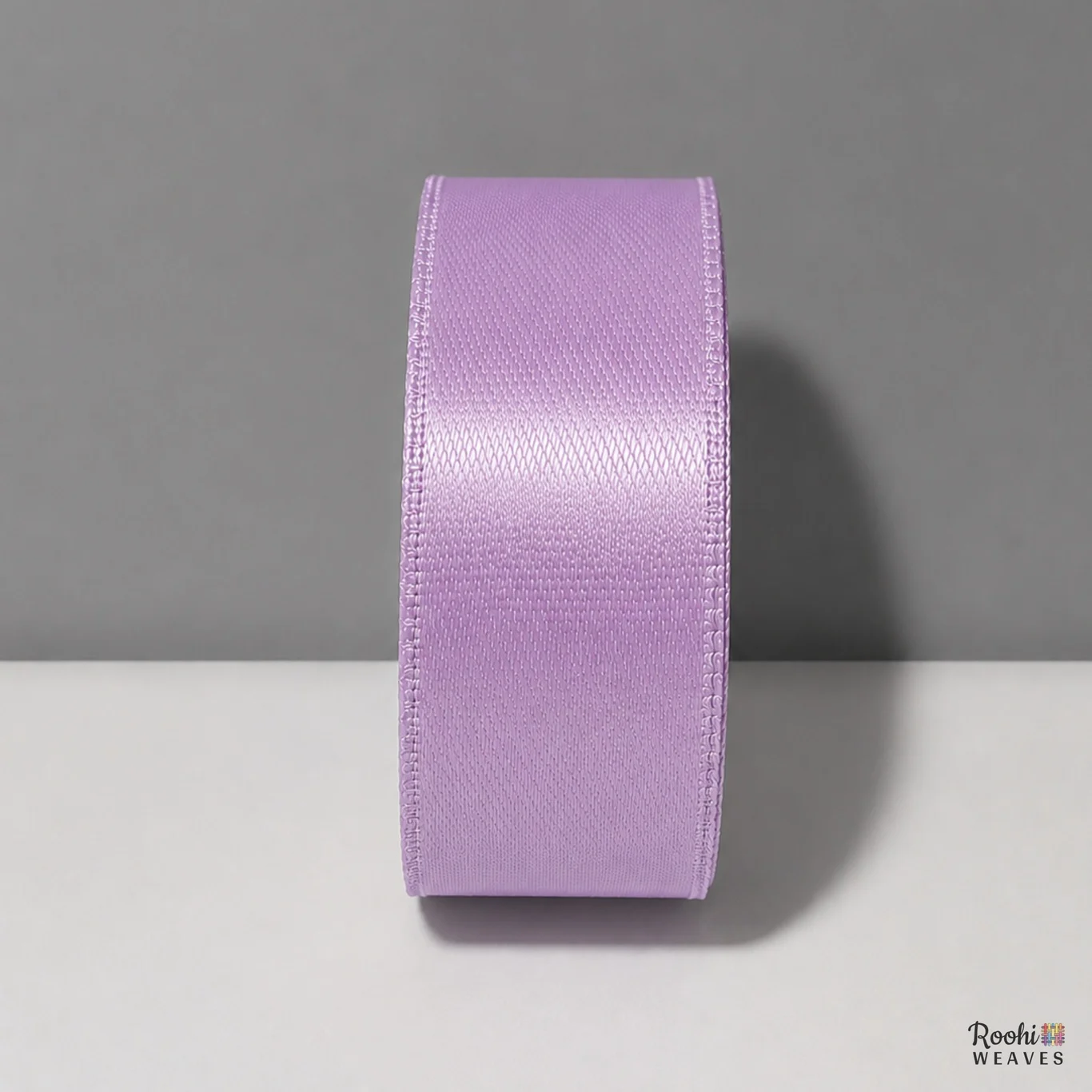 Violet 1 Inch Satin Ribbon – 9 Meter Roll - Image 3