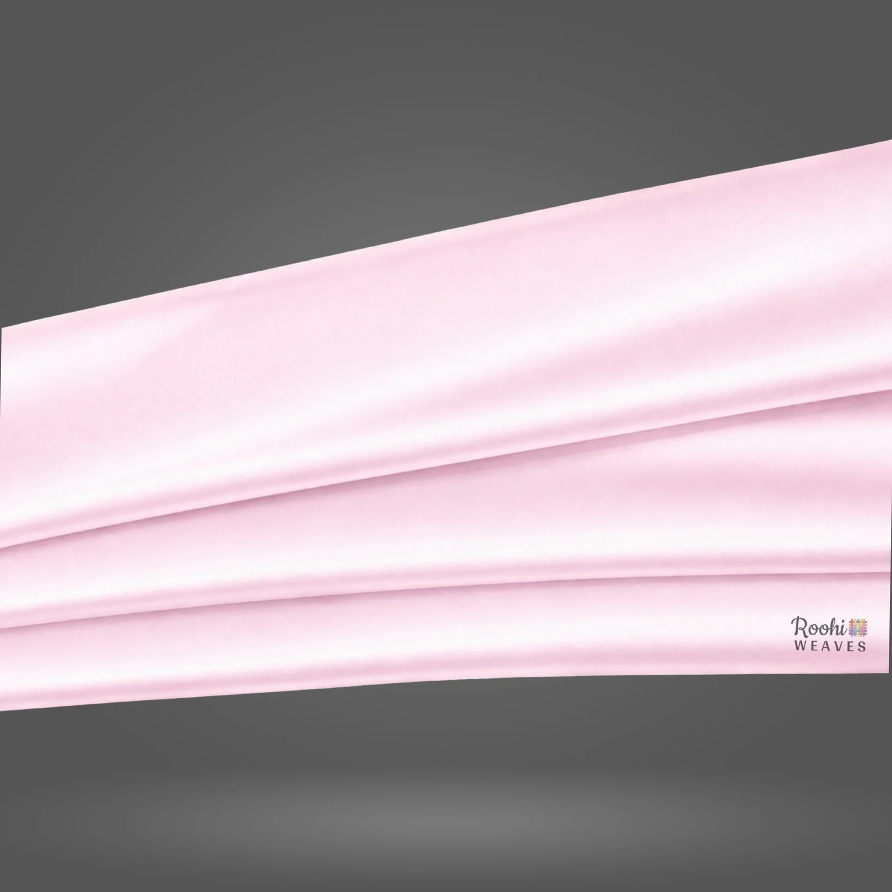 Baby Pink Premium Moss Satin Fabric