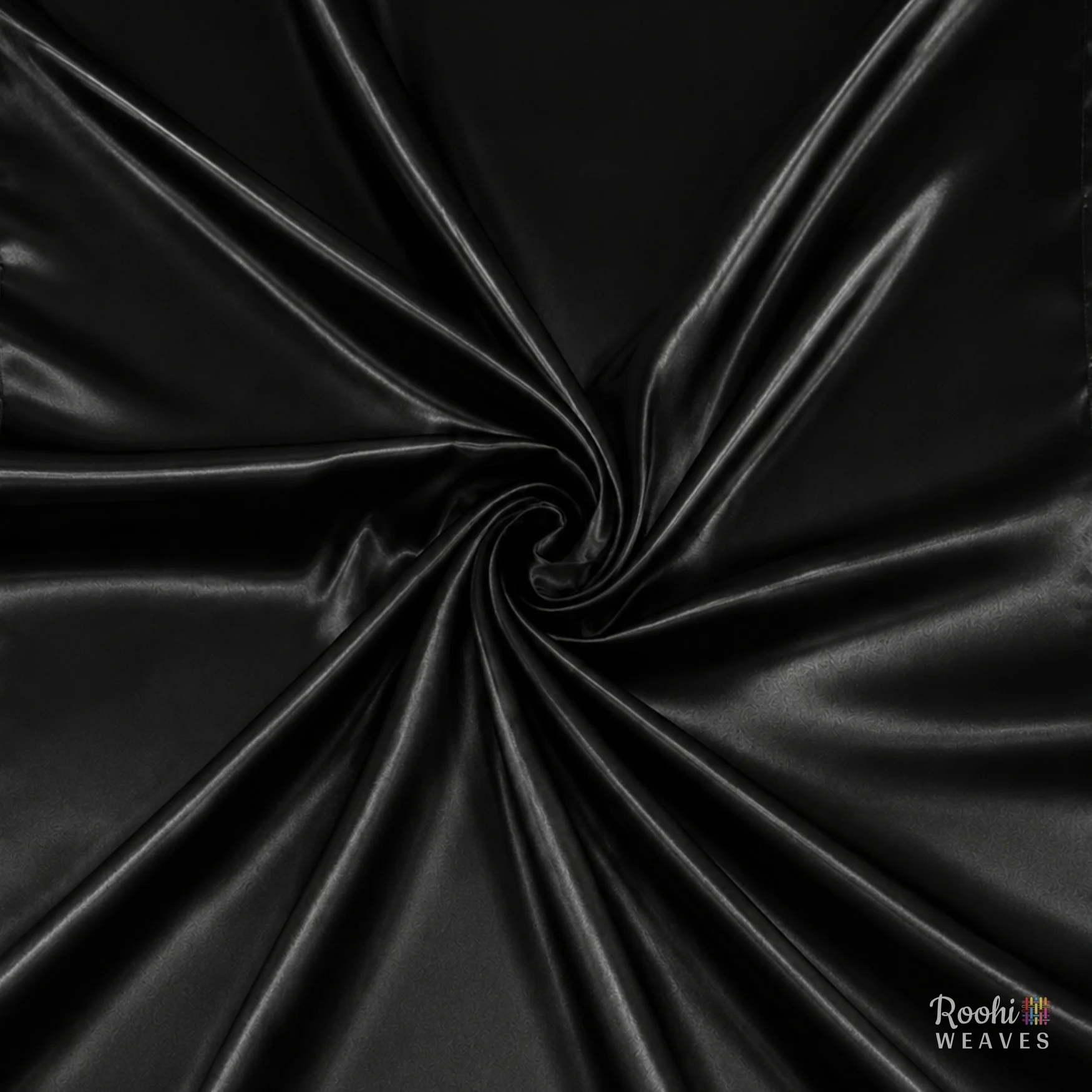 Black Diamond Satin 10 Kg Fabric