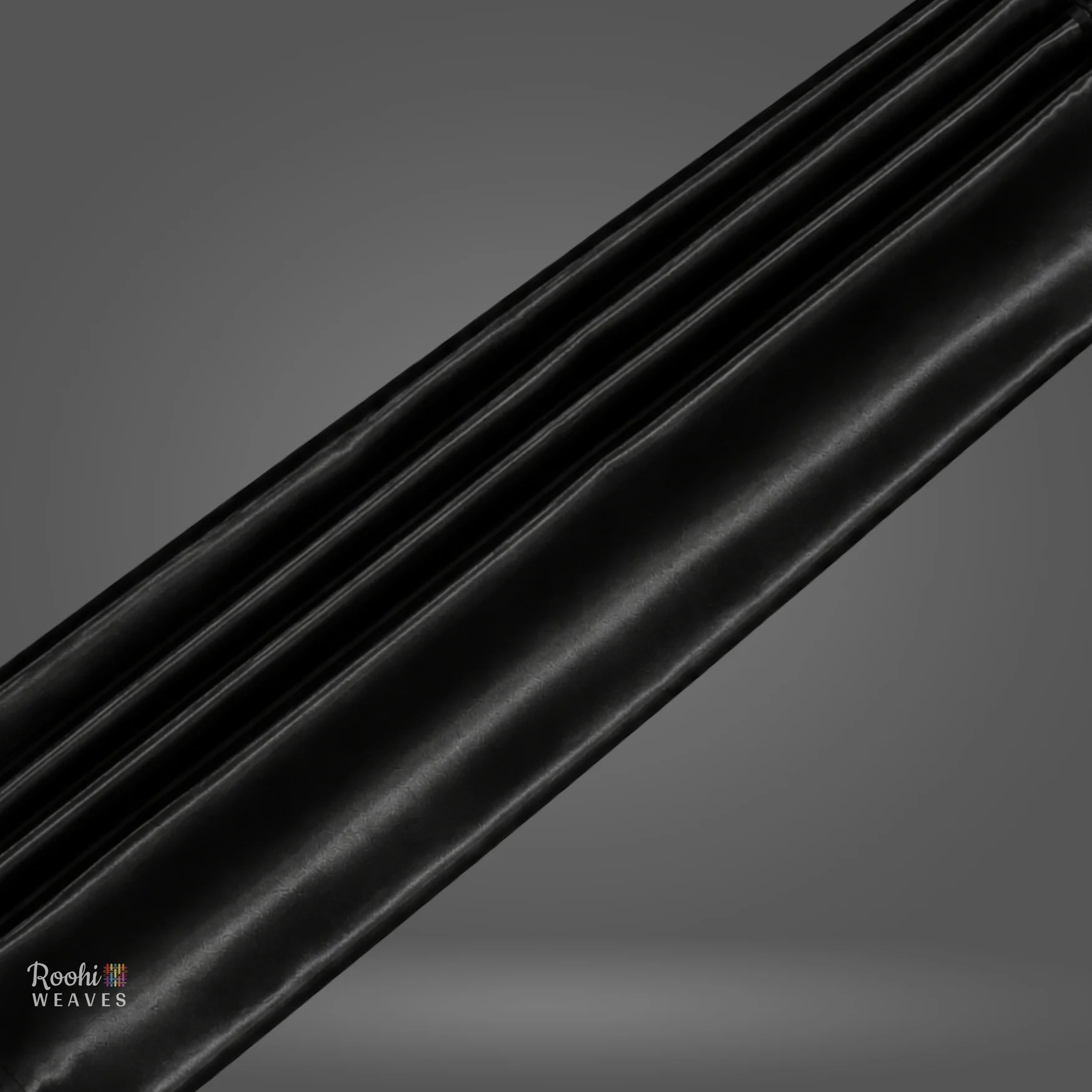 Black Gold Satin 10 Kg Fabric