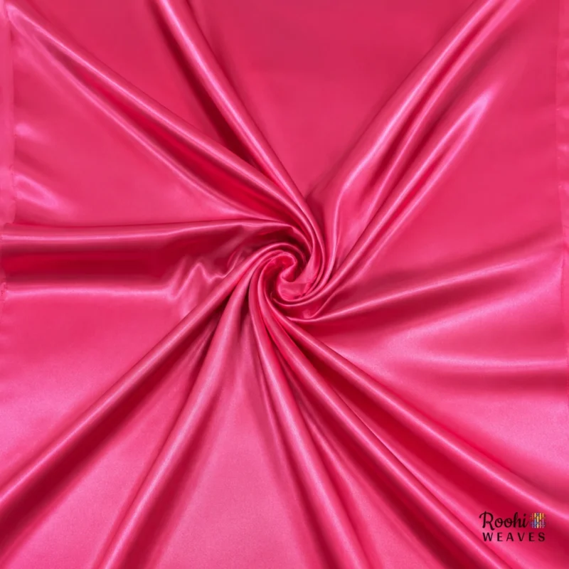 Dark Pink Diamond Satin 10 Kg Fabric