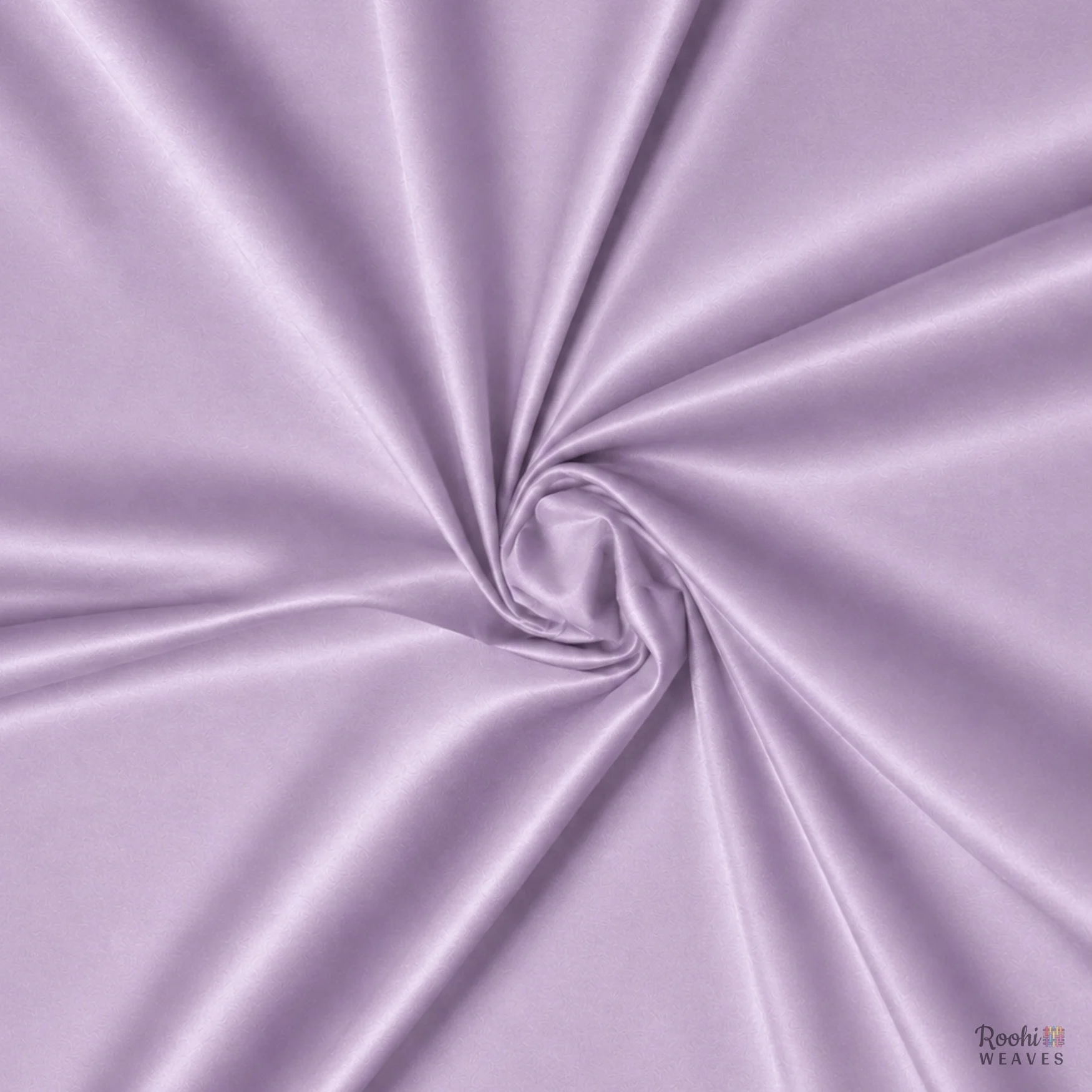 Lavender Moss Satin Fabric