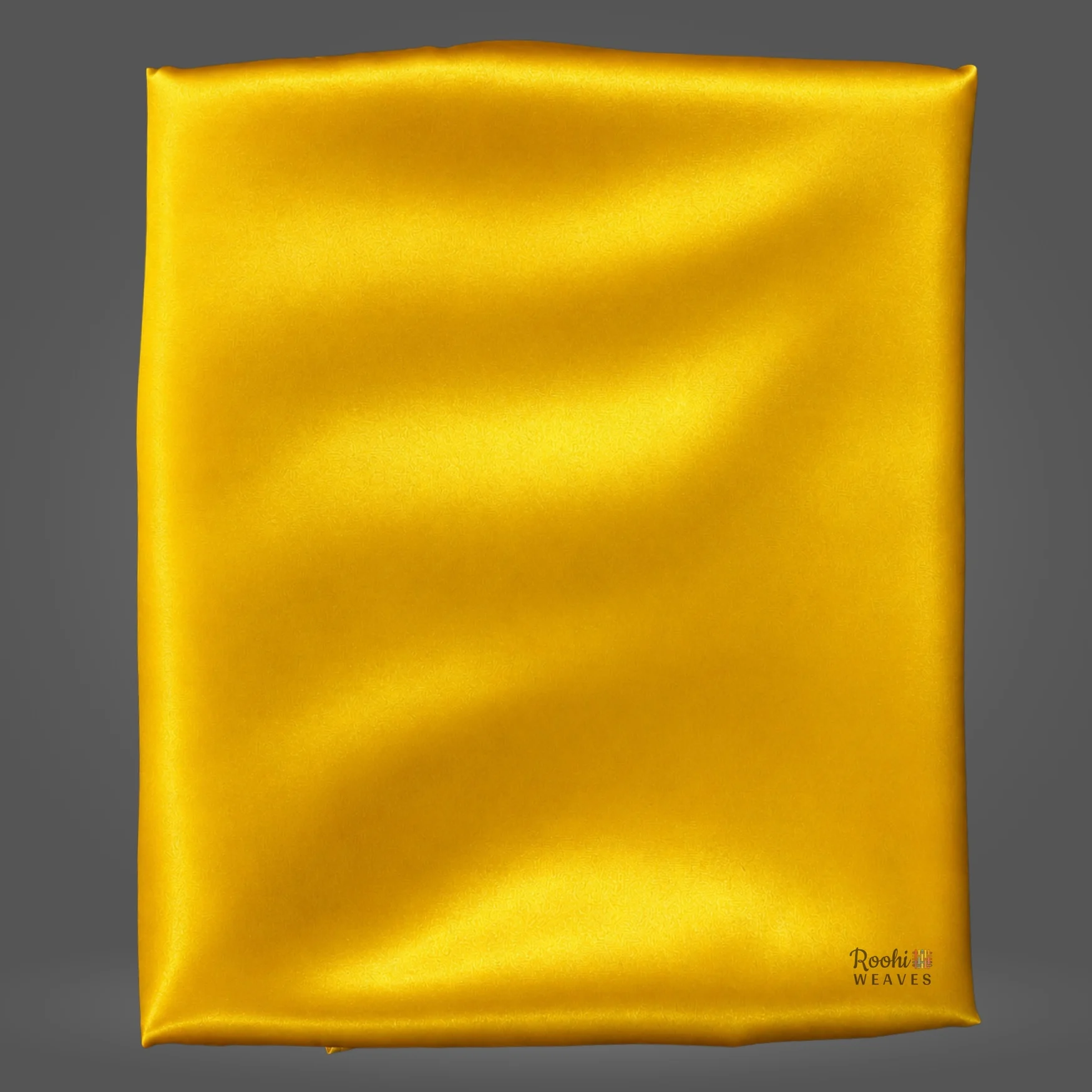 Mango Yellow Japan Satin Fabric