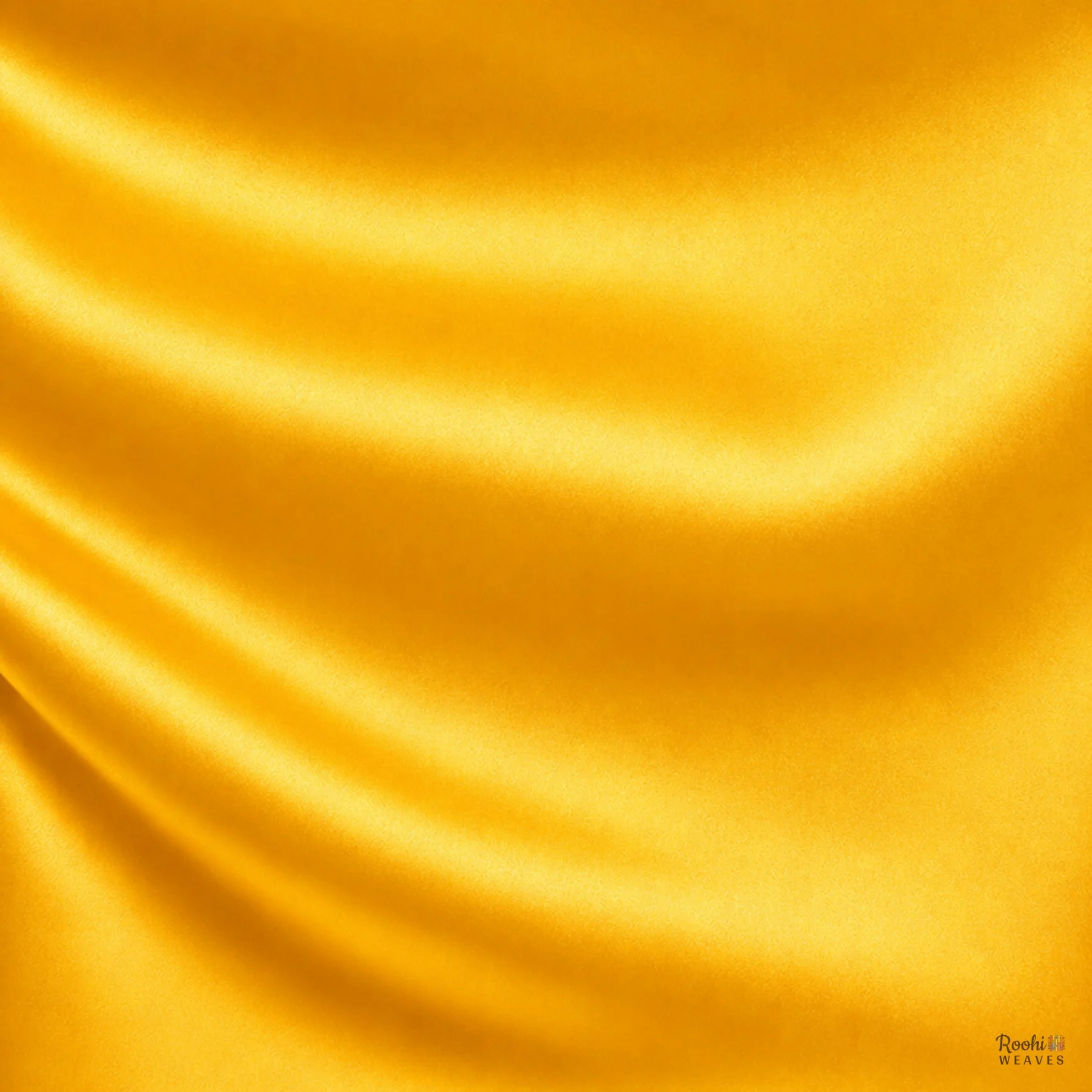 Mango Yellow Moss Satin
