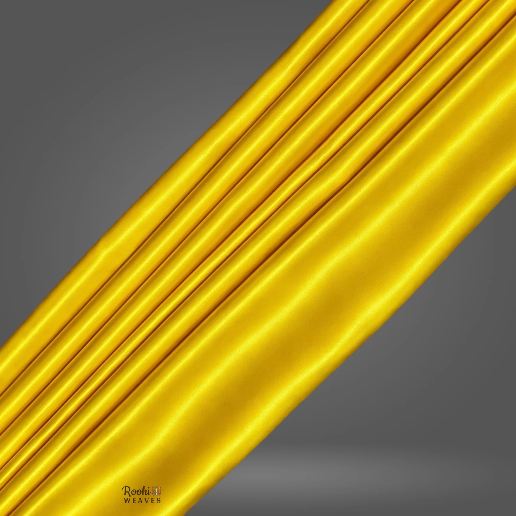 Mango Yellow Premium Japan Satin Fabric