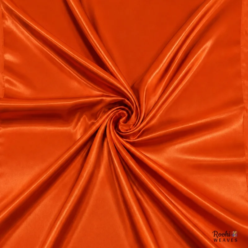 Orange Diamond Satin 10 Kg Fabric