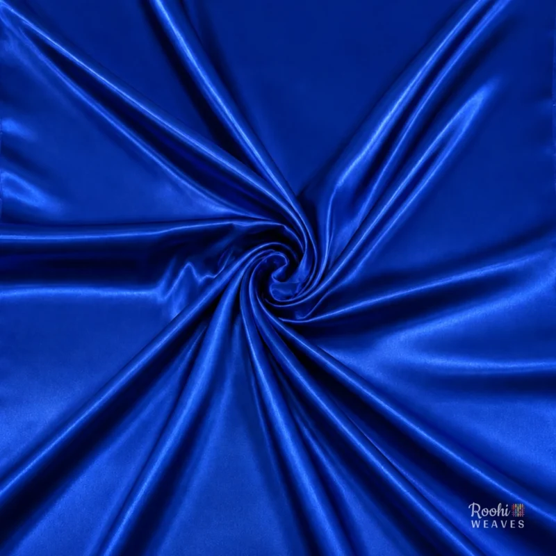 Royal Blue Diamond Satin 10 Kg Fabric